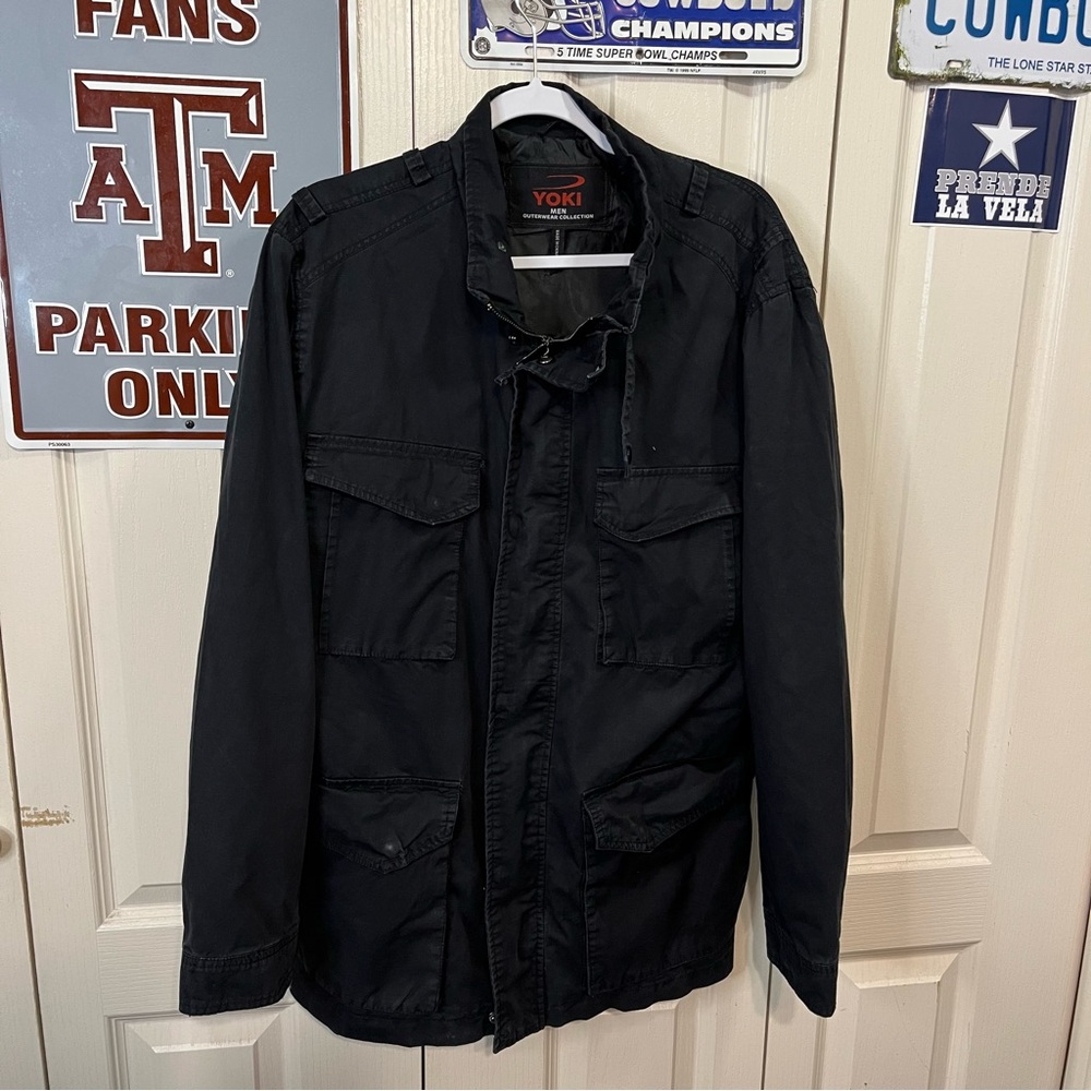 Yoki Men’s Utility Lightweight Jacket